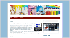 Desktop Screenshot of gfe.sk